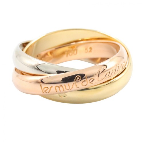 Bague cartier trinity 18kywrg - cartier,