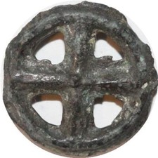 CD0881 Gauloise Gaule Rouelle 4 Rayons Bronze -100 -50 -> Faire Offre