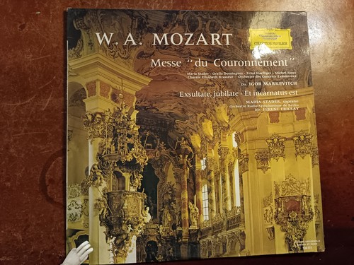Disque tours mozart - disque, messe