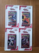💫 Arset 4 Booster Pokémon Rivalités Destinées Sous  Blister EV10 FR💫