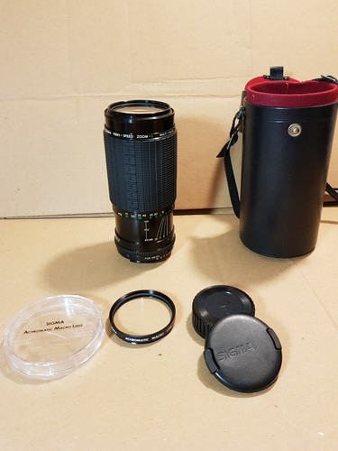 Sigma zoom lens - .5, ~