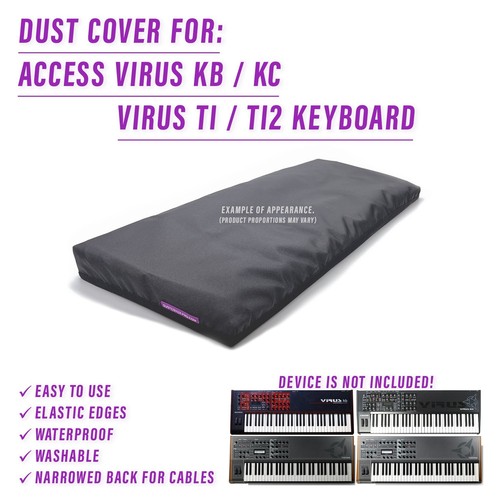 Dust cover pour - pour, clavier