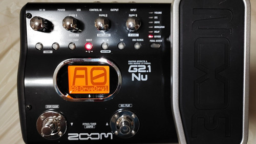 Pédale effets guitare zoom - d'effets,