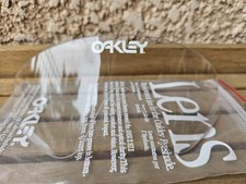 Oakley Eyeshade Clear Lens Rare Vintage Collector Eyeshades Factory Pilot New