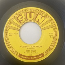 US SP Billy Riley The Little Green Men – Wouldn't You Know SUN 289 - 1958