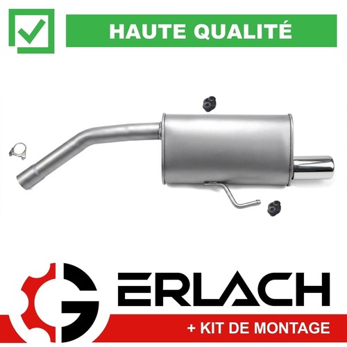 Silencieux arriere pour alfa - silencieux,