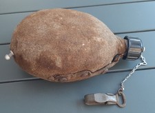 WW2 Relique Gourde / Bidon Allemand alu Heer Wehrmacht Provence 1944 ORIGINAL