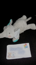 doudou peluche éléphant gris