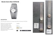 Montre Calvin Klein K3T23126