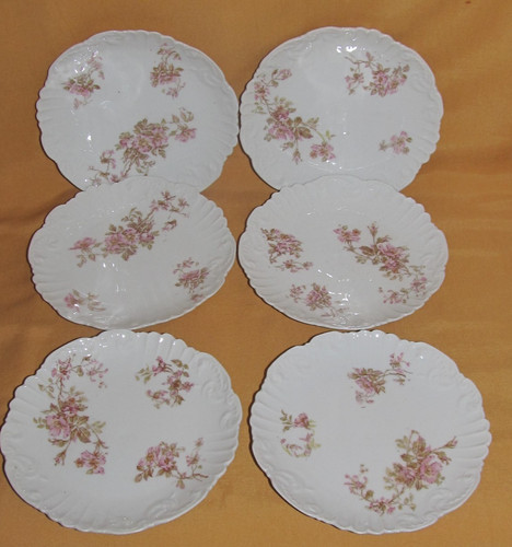 Série petites assiettes - de,