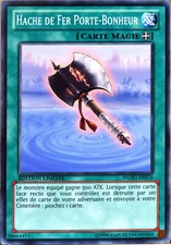 carte YU-GI-OH WGRT-FR074 Hache De Fer Porte-bonheur Commune NEUF FR