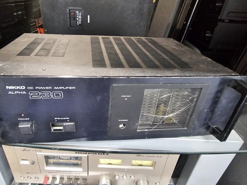 Nikko alpha 230 vintage stereo - nikko,