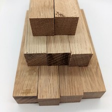 x5  Carrelets en Chêne Non Stabilisé – Bois Naturel pour Tournage et Artisanat