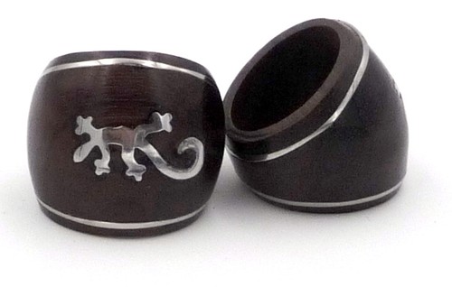 Bague ethnique gecko