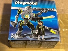 PLAYMOBIL 5289 Robot des Mega Masters avec le maître du Robo-Gang Top Agents