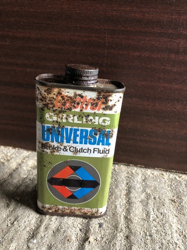 Old castrol oil - old,
