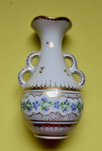 Vase bleuets barbeaux - bleuets,