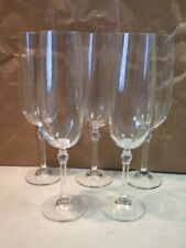 5 flûtes à champagne en