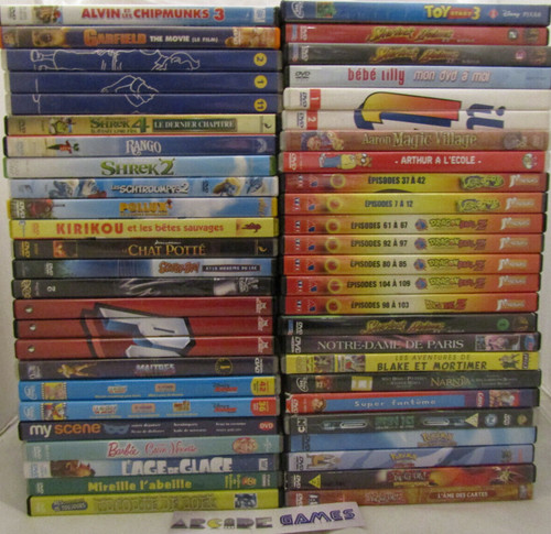 Lot 100 dvd bon - lot,