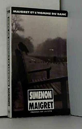 Maigret homme banc - et, l'homme