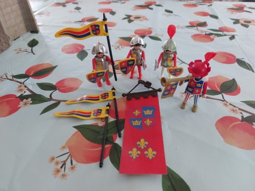 Playmobil chevaliers château - chevaliers,