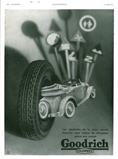 Publicité ancienne pneu