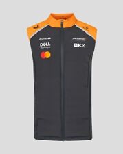 Mclaren F1 2025 Officiel Équipe Ultraléger Hybrid Gilet Veste Gris Sans GB Ship