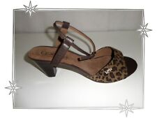 Escarpins  Nu Pieds Marron Léopard  Les P'tites Bombes LPB Pointure 41