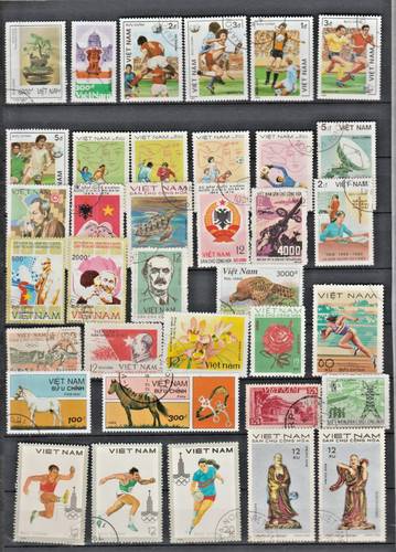 Ref 708 timbres vietnam - ref.708-timbres,