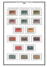 86 ALBUMS A IMPRIMER COMPLETS COLONIES FRANCAISES