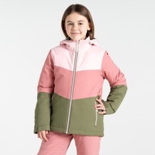 Dare2b Slush II Jacket rose khaki, blouson de ski fille