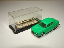 1:86 Micro Miniature Norev Renault 8 Vert Ancien Boite Origine Bon Club  1 87 ho