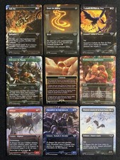 Lot CARTE NEUF MAGIC SEIGNEUR DES ANNEAUX SUPER BOSS LÉGENDAIRE FULL ART