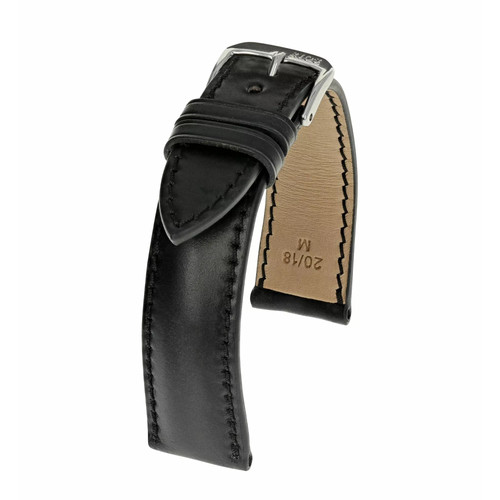 Bracelet montre noir cuir - noir,,