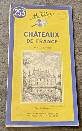 Rare carte michelin - michelin, n°