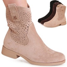 Bottines À Découpes En