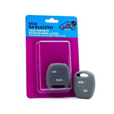 Étui de clé de voiture en Silicone, housse de clé grise pour TOYOTA