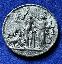 2è REPUBLIQUE ¤ MEDAILLE REVOLUTION DE 1848 ¤ A LA GLOIRE DE LA FRANCE ¤ RARE