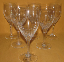Série de 6 verres à vin en