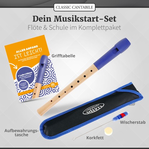 Flutes bec soprano - bec,