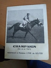 Carton 4 pages cheval