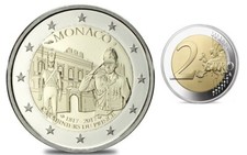 2 € commémorative Monaco 2017   BE  les carabiniers  neuve sous capsule