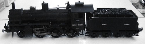 Loco vapeur 130 - 3.1560, nord