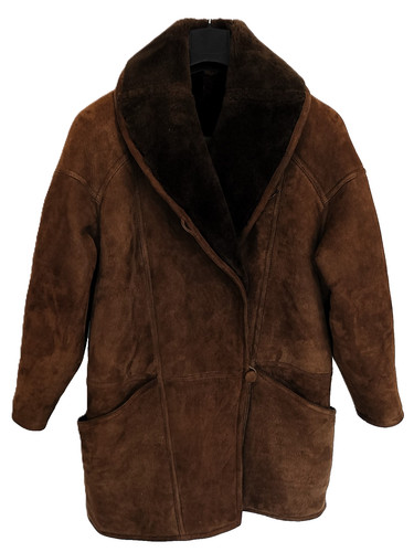 Manteau femme cuir daim et - daim,