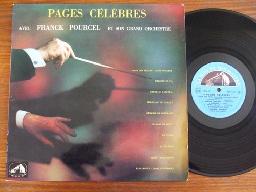 Vinyl franck pourcel - lp, t