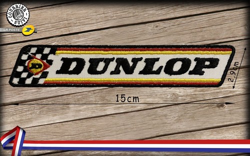 Patchs dunlop écussons - patchs,