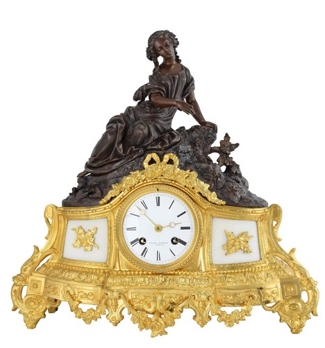 Allegorie bronze empire cartel - bronze,