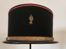 ANCIEN KEPI CAPORAL CHEF REGIMENT DE SAPEUR POMPIER DE PARIS / BSPP ANNEES 40/50