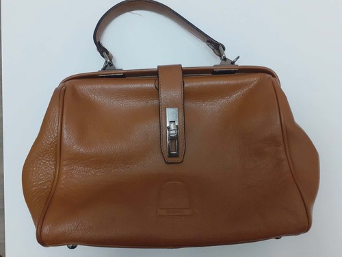 Sac main cuir fauve style - à,