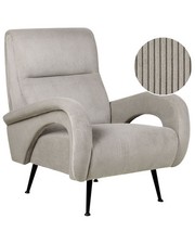 Fauteuil bas velours - fauteuil,